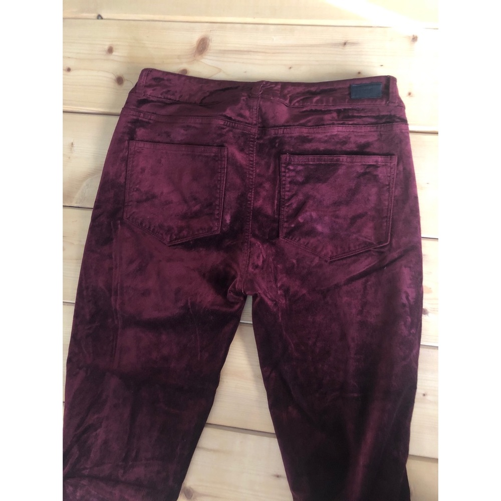 Paige crushed velvet skinnies